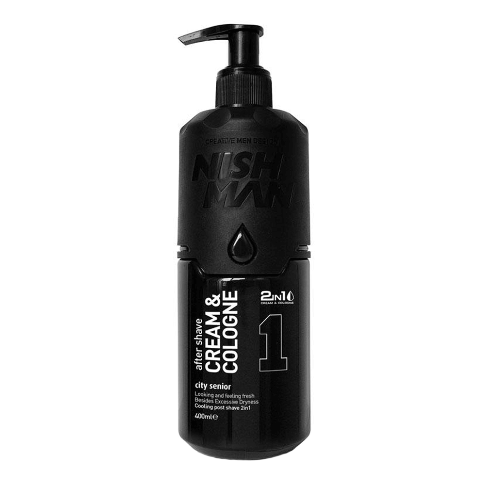 NISHMAN 2v1 krémová kolínska 400ml