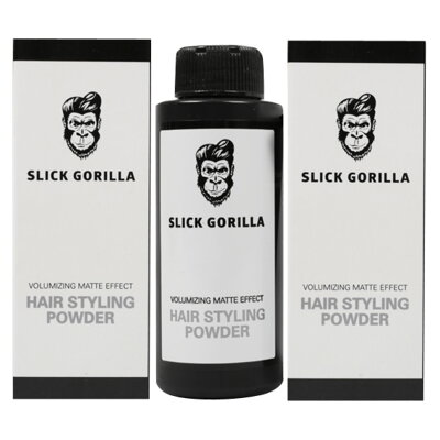 Slick Gorilla púder na vlasy 3x20g