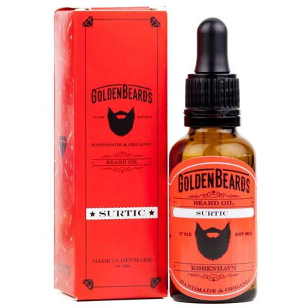 Golden Beards Surtic olej na bradu 30ml