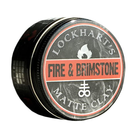 Lockhart's Fire and Brimstone Matte Clay 96g
