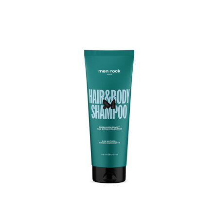 men rock Hair & Body Shampoo