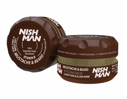 NISHMAN Styling Wax na bradu a fúzy 100ml