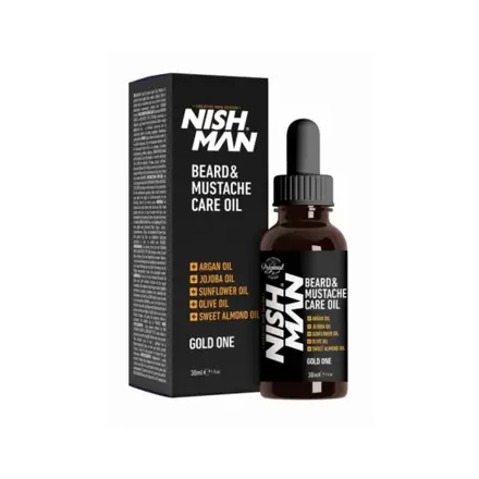 NISHMAN szakállolaj Gold One 30ml